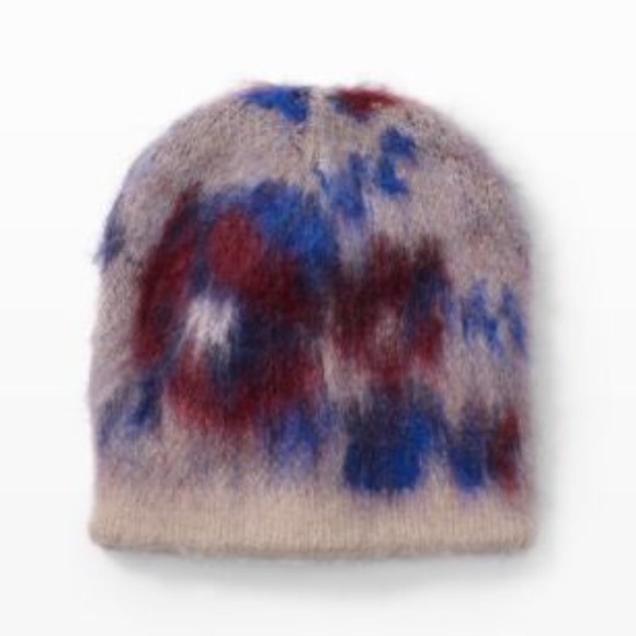Club Monaco Accessories - NWOT Club Monaco Purple Brushed Floral Hat